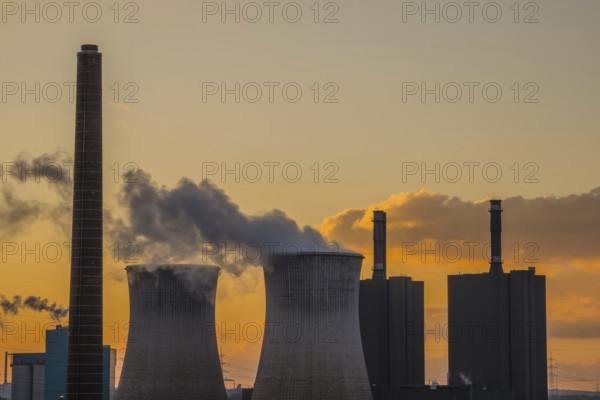 Huckingen power station, a gas-fired power station operated by RWE on the site of the blast furnace