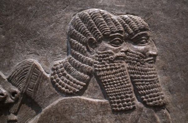 Horsemen of the Royal Chariots, Assyrian relief from Nimrud, today Iraq, British Museum, London,