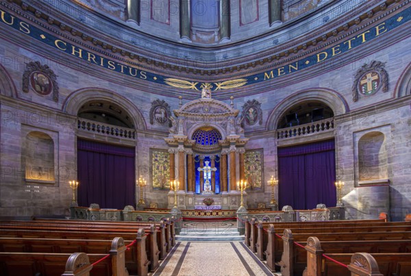 Frederiks Church in the historic center of Copenhagen, Denmark, Europe
