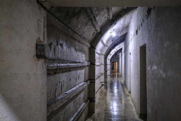 City of Gjirokastra, Gjirokastra, Albania, The Cold War Tunnel, underground command bunker of the