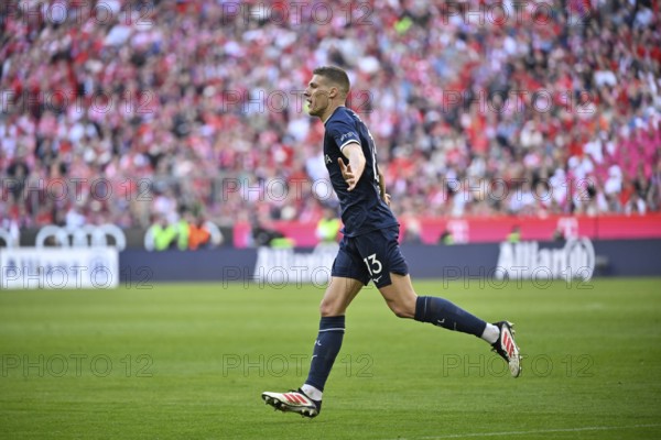 Goal celebration Jakov Medic VfL Bochum BOC (13) Allianz Arena, Munich, Bavaria, Germany, Europe