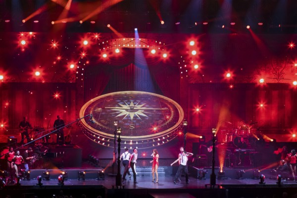 Andrea Berg live at Party, Hits, Emotions - The Tour 2025 at the Berlin Uber Arena on 15 February