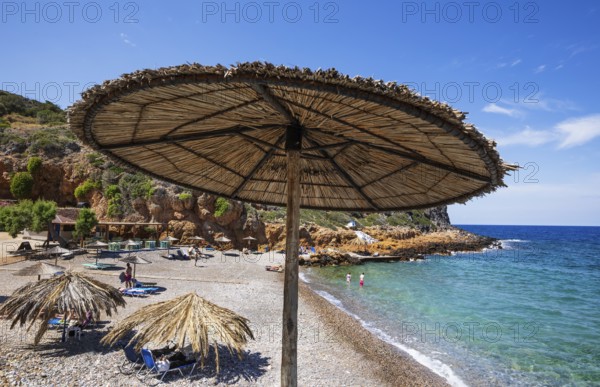 Afrata Beach, Afrata, Rodopou Peninsula, Kolymbari, West Crete, Crete, Greece, Europe