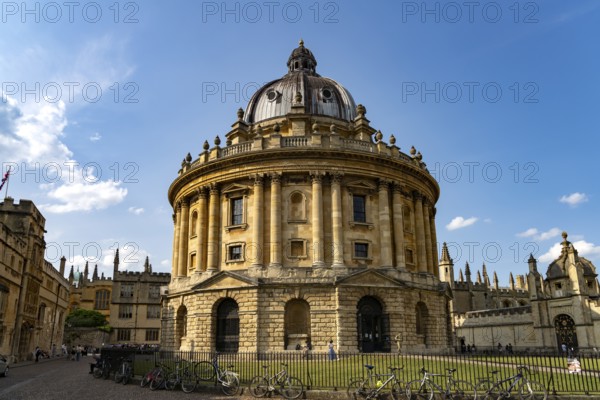 Radcliffe Camera Library in Oxford, Oxfordshire, England, Great Britain