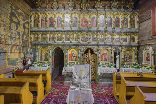 Since 7 July 2008, the wooden Greek-Catholic church of St. Nicholas in Bodružal, Slovakia, is a
