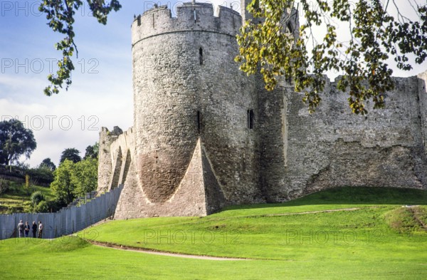 Chepstow Castle, Chepstow, Monmouthshire, Wales, UK 1985