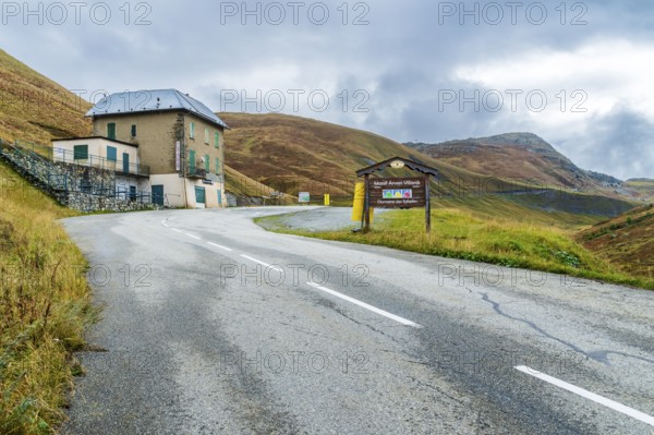 France, region Auvergne-Rhône-Alpes, Savoier Alps, Departement Savoie, road to pass Col de Glandon,