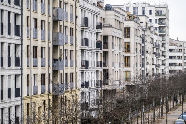 Residential buildings, rental flats, condominiums in the city centre, Düsseldorf-Pempelfort,
