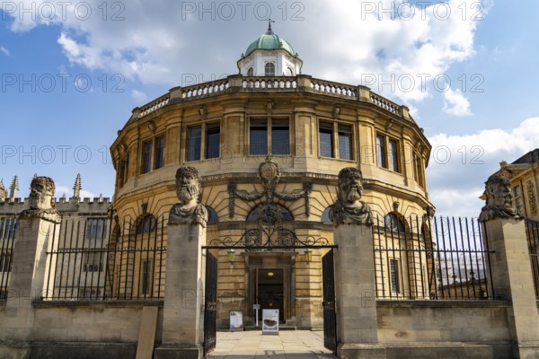 The Sheldonian Theatre, University of Oxford, Oxfordshire, England, Great Britain