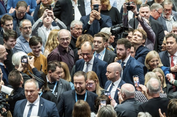 New Year's reception of the CDU with chancellor candidate Friedrich Merz in Künzelsau. The Federal