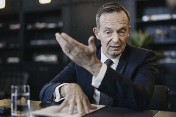 Volker Wissing (FDP), Federal Minister of Transport and Digital Affairs, recorded during an