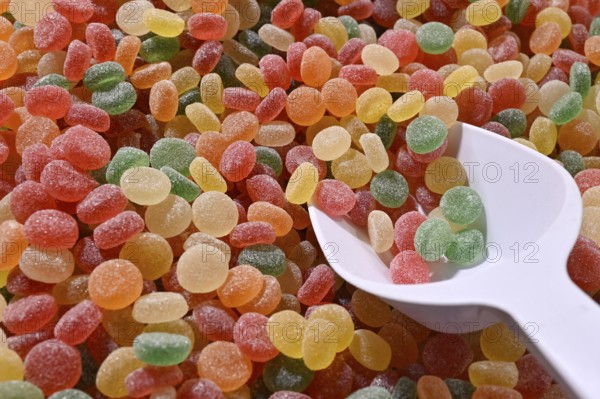 Confectionery Fruit gums with sugar