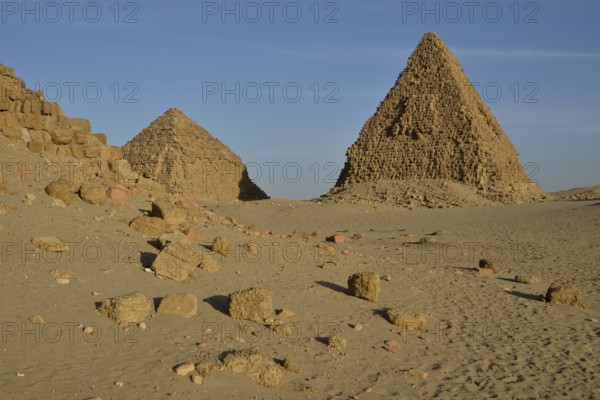 Pyramids of Nuri, Northern, Nubia, Sudan, Africa