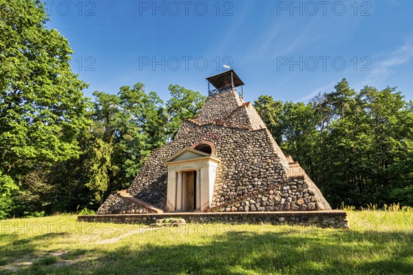 Pyramid Garzau, Brandenburg, Germany, Europe