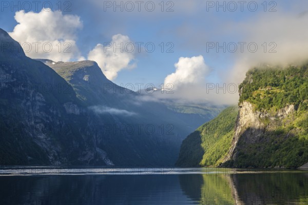 Geirangerfjord, near Geiranger, Møre og Romsdal, Norway, Europe