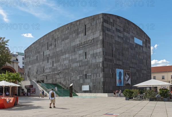 MUMOK, Museum Moderner Kunst or Museum of Modern Art, Builidng, MuseumsQuartier, Vienna, Wien,