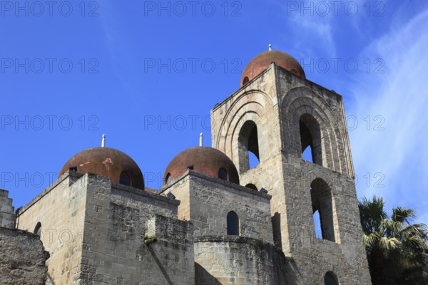 City of Palermo, Chiesa San Giovanni degli Eremiti is a Norman church building near the Norman
