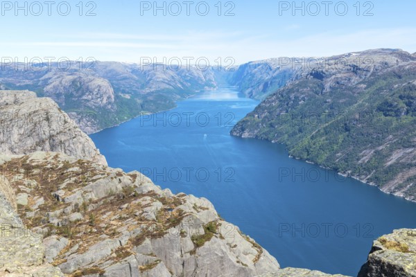Lysefjord, Rogaland, Western Norway, Norway, Europe