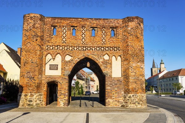 Neumarkttor Jüterbog, Brandenburg, Germany, Europe