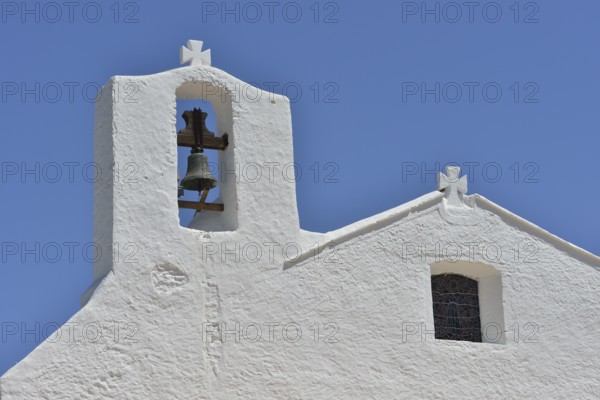 Church Església de Sant Carles, Sant Carles de Peralta, Ibiza, Balearic Islands, Spain, Europe
