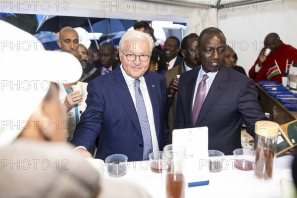 Frank-Walter Steinmeier (President of the Federal Republic of Germany) and William Samoei Ruto