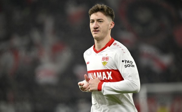 Angelo Stiller VfB Stuttgart (06) MHPArena, MHP Arena Stuttgart, Baden-Württemberg, Germany, Europe