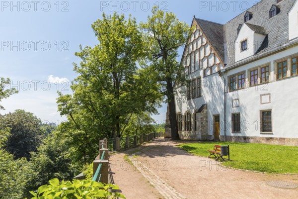 Schlossberg Museum on the Schlossberg, exterior view, Chemnitz, Saxony, Germany, Europe