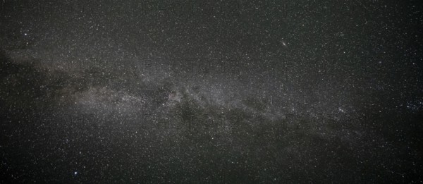 Night shot, Milky Way, Issyk Kul, Kyrgyzstan, Asia