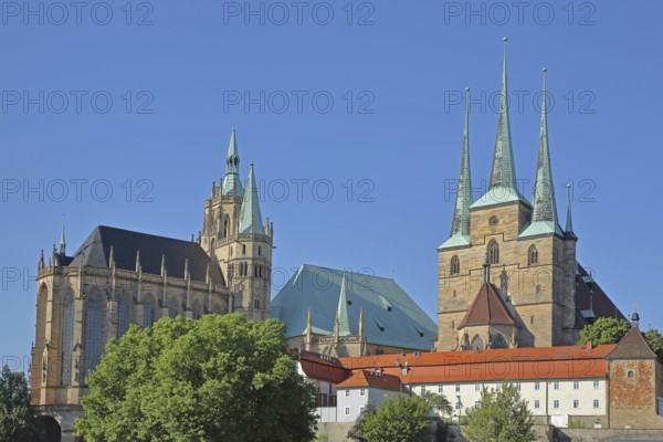UNESCO Gothic Cathedral and Gothic Church of St Severus, landmark, St Severus, St Mary's Church,
