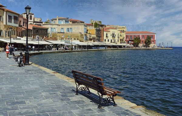 Venetian Port, Chania, Crete, Greece, Europe