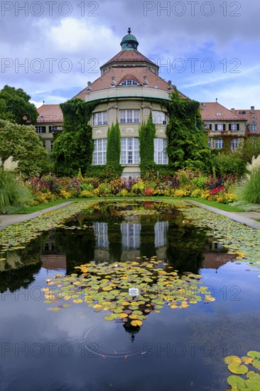 Historical Botanical Institute, Botanical Garden Munich-Nymphenburg, Munich, Upper Bavaria,