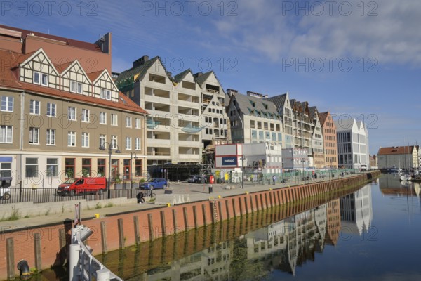 New construction, concrete, construction site, housing construction, Motlawska, Gdansk, Pomeranian