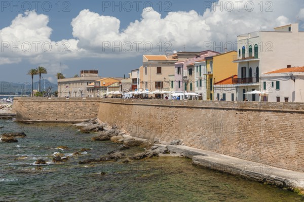 Bastioni Marco Polo, Alghero, Sassari Province, Sardinia, Italy, Alghero, Sardinia, Italy, Europe