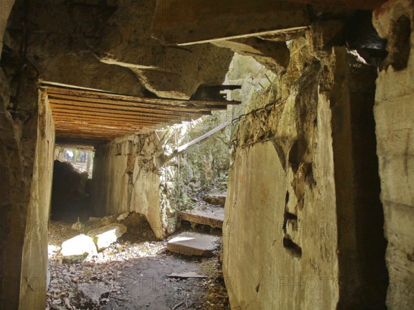 Ruins of the Wolf's Lair (also Wolf's Lair or Görlitz), the military situation centre of the