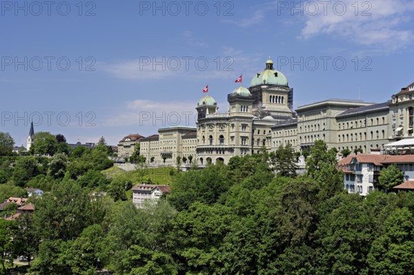 Parliament building, Federal Palace, capital Bern, Canton Bern, Switzerland, Europe