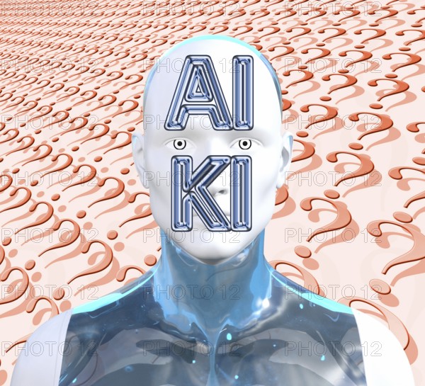 Symbol photo, AI, AI, ChatGBT, OpenAI, chatbot, artificial intelligence, artificial intelligence,