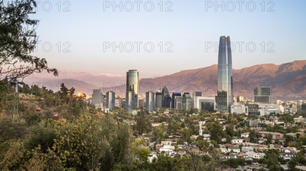 Sky Costanera, Santiago de Chile, Chile, South America