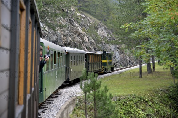Šargan Eight, narrow-gauge heritage railway from Mokra Gora to Sargan Vitasi, Mokra Gora, Serbia,