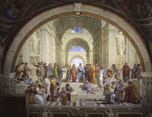 The School of Athens, La scuola di Atene, is a fresco by the painter Raphael made for Pope Julius