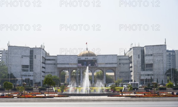 Ala-Too Square, in Bishkek, Kyrgyzstan, Asia