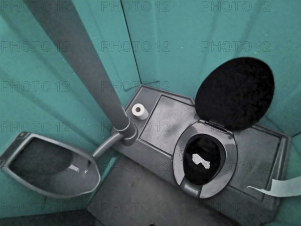 Toilet, Plastic construction site toilet, Mobile toilet cabin