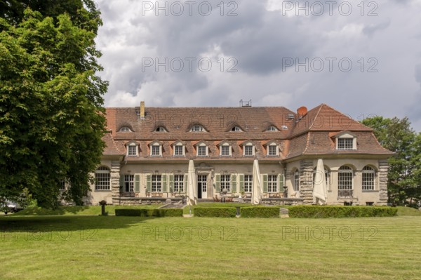 Kartzow Palace, garden view, Potsdam, Kartzow district, Brandenburg, Germany, Europe