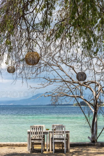 Beach restaurant, bistro, gastronomy, beach, sea, ocean, culture, holiday, travel, tourism, empty,
