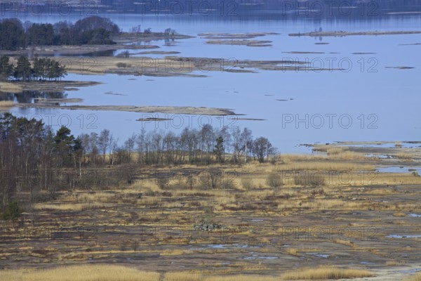 Vänern, Vaenern, the largest lake in Sweden, located in Västergötland, Dalsland, and Värmland