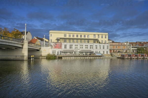 Event theatre in the Fontane Klub, Ritterstraße, Havel, City of Brandenburg an der Havel,