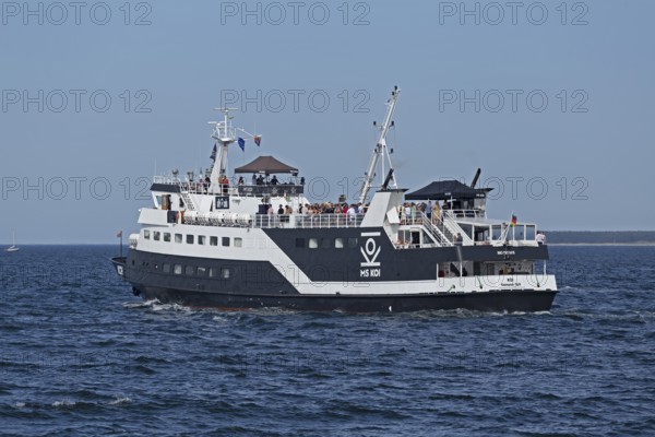 Excursion ship MS Koi, Baltic Sea, Hanse Sail, Warnemünde, Rostock, Mecklenburg-Western Pomerania,