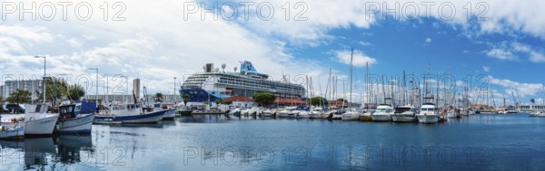 TUI Marella Discovery Cruise Ship in Port of Toulon, France, Europe