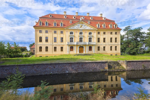 Baroque Wachau Castle near Dresden