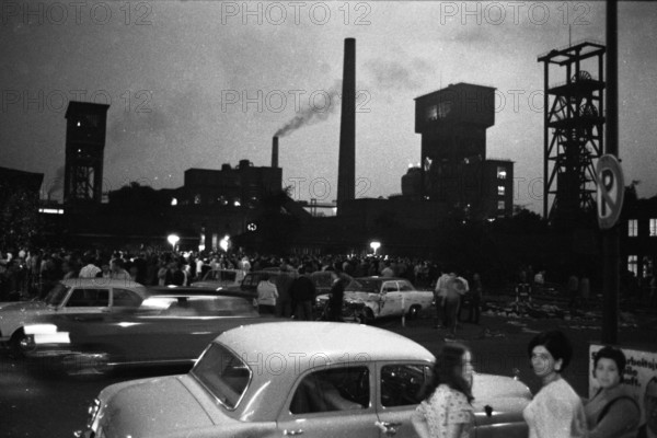 The spontaneous strike, here on 10.9.1969 by the miners of the Minister Stein colliery, was one of