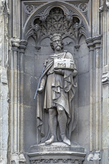 Detail, Cathedral, Canterbury, Kent, England, Great Britain